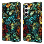 Plånboksfodral för Samsung Galaxy S26+ med mönstertryck i PU-läder, fällbart stativ