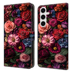 Plånboksfodral för Samsung Galaxy S26+ med mönstertryck i PU-läder, fällbart stativ