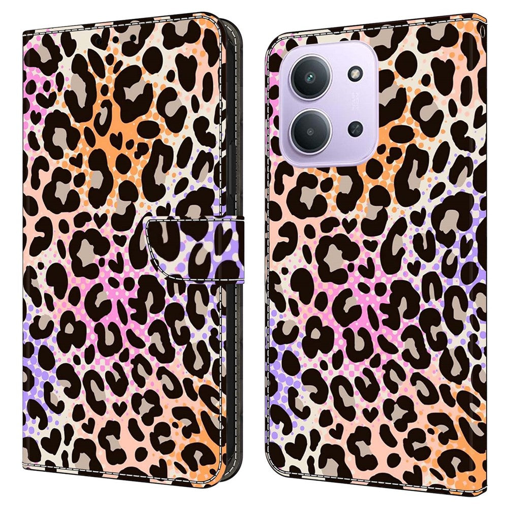 For Xiaomi Redmi 15C 4G (Global) (171mm)  /  Poco C85 4G (171mm) Wallet Case Pattern Printing PU Leather Flip Stand Phone Cover