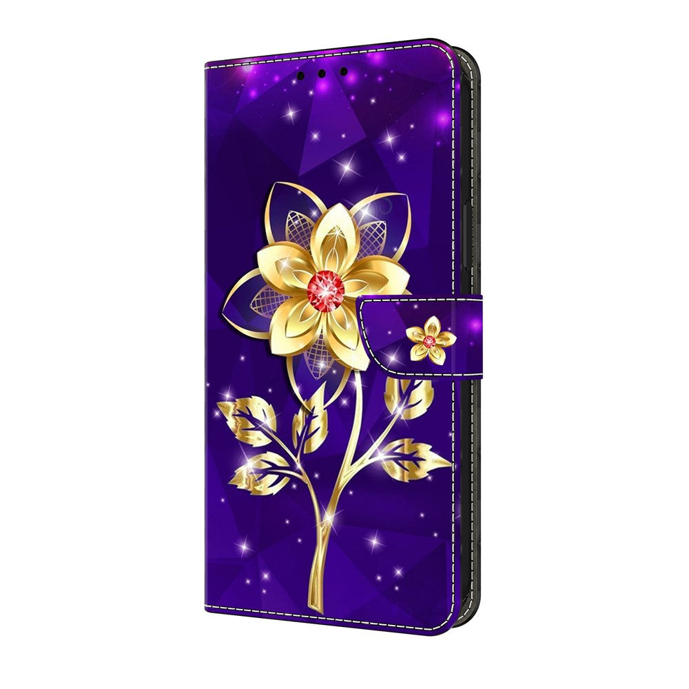 For Xiaomi Redmi A5 NFC (EU) (173.45mm) Wallet Case Pattern Printing PU Leather Flip Stand Phone Cover