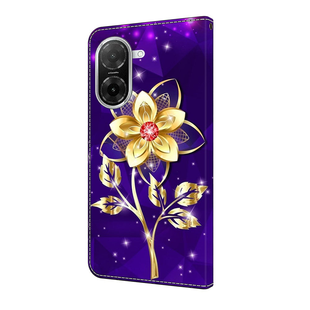 For Xiaomi Redmi A5 NFC (EU) (173.45mm) Wallet Case Pattern Printing PU Leather Flip Stand Phone Cover