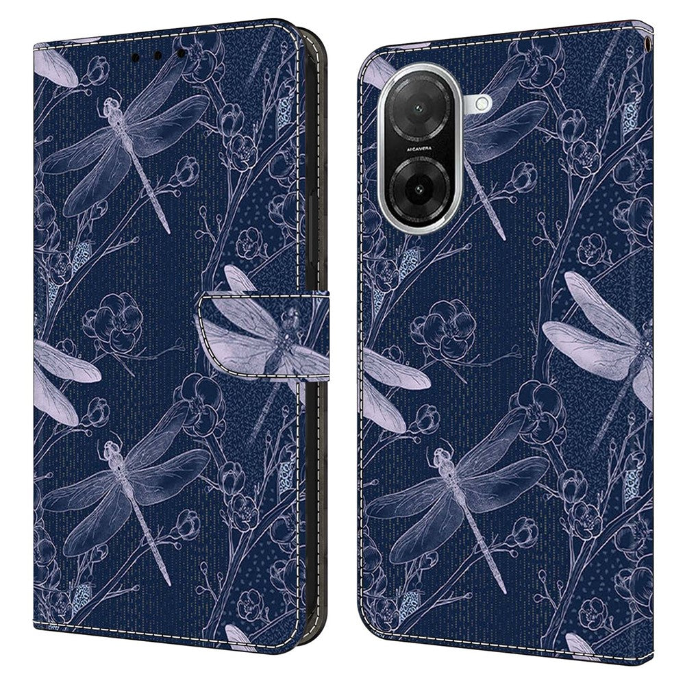 For Xiaomi Redmi A5 NFC (EU) (173.45mm) Wallet Case Pattern Printing PU Leather Flip Stand Phone Cover