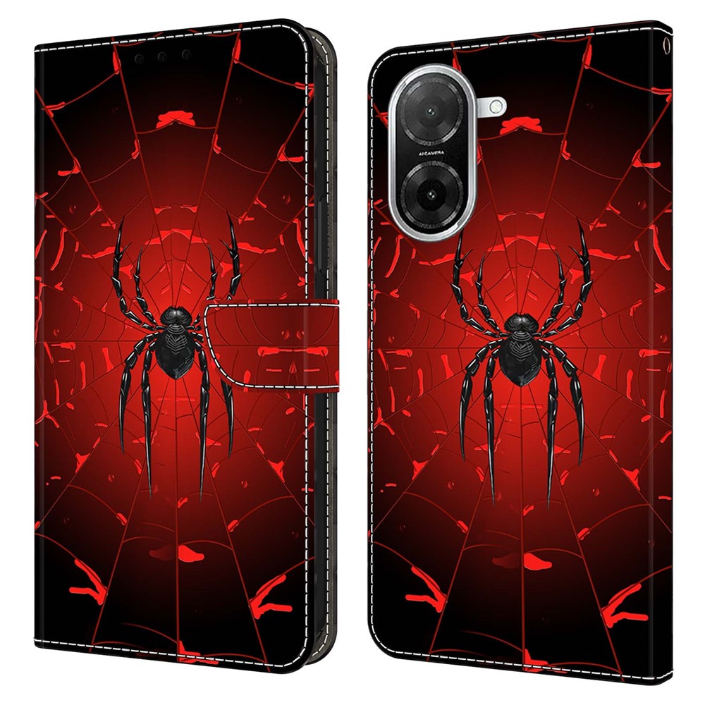 For Xiaomi Redmi A5 NFC (EU) (173.45mm) Wallet Case Pattern Printing PU Leather Flip Stand Phone Cover