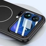 GKK For Xiaomi 17 Pro Case with Lens Film Detachable Camera Frame Contrast Color PC Phone Cover Magnetic Case