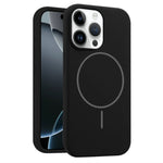 Til iPhone 12 / 12 Pro Cover, kompatibelt med MagSafe, flydende silikone anti-fald telefoncover