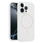Til iPhone 12 / 12 Pro Cover, kompatibelt med MagSafe, flydende silikone anti-fald telefoncover