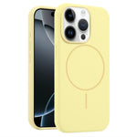 Til iPhone 12 / 12 Pro Cover, kompatibelt med MagSafe, flydende silikone anti-fald telefoncover