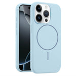 Til iPhone 12 / 12 Pro Cover, kompatibelt med MagSafe, flydende silikone anti-fald telefoncover