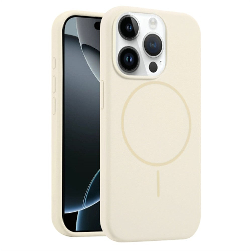 Til iPhone 12 / 12 Pro Cover, kompatibelt med MagSafe, flydende silikone anti-fald telefoncover