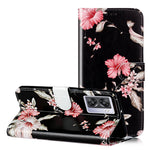 For Oppo A57 4G / A57s 4G / A57 (2022) 5G / A77 5G Pattern Printing Flip Stand Cover PU Leather Magnetic Closure Wallet Phone Case