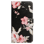 For Oppo A57 4G / A57s 4G / A57 (2022) 5G / A77 5G Pattern Printing Flip Stand Cover PU Leather Magnetic Closure Wallet Phone Case