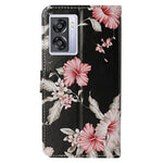 For Oppo A57 4G / A57s 4G / A57 (2022) 5G / A77 5G Pattern Printing Flip Stand Cover PU Leather Magnetic Closure Wallet Phone Case