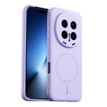 ABEEL For Honor Magic8 Pro 5G Magnetic Case Skin Touch Liquid Silicone Phone Back Cover