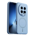 ABEEL For Honor Magic8 Pro 5G Magnetic Case Skin Touch Liquid Silicone Phone Back Cover