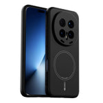 ABEEL For Honor Magic8 Pro 5G Magnetic Case Skin Touch Liquid Silicone Phone Back Cover