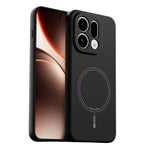 ABEEL Til Oppo Find X9 5G Magnetisk Etui Hudberøring Flydende Silikone Telefonbagcover