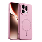ABEEL Til Oppo Find X9 5G Magnetisk Etui Hudberøring Flydende Silikone Telefonbagcover