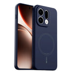 ABEEL Til Oppo Find X9 5G Magnetisk Etui Hudberøring Flydende Silikone Telefonbagcover