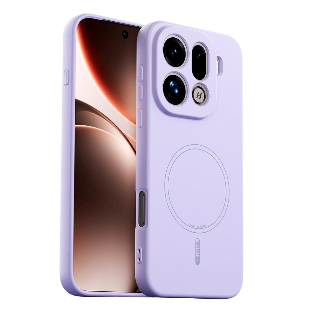 ABEEL For Oppo Find X9 Pro 5G Magnetic Case Skin Touch Liquid Silicone Phone Back Cover