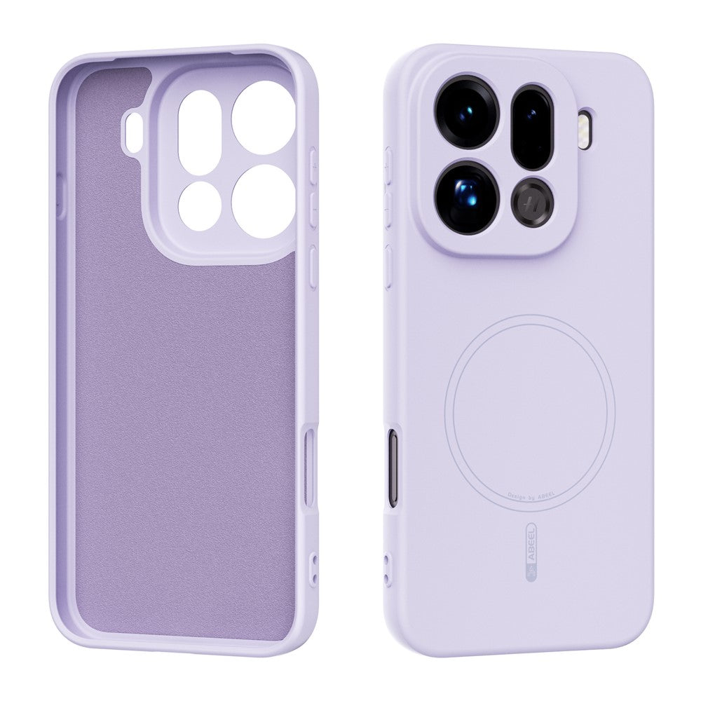 ABEEL For Oppo Find X9 Pro 5G Magnetic Case Skin Touch Liquid Silicone Phone Back Cover