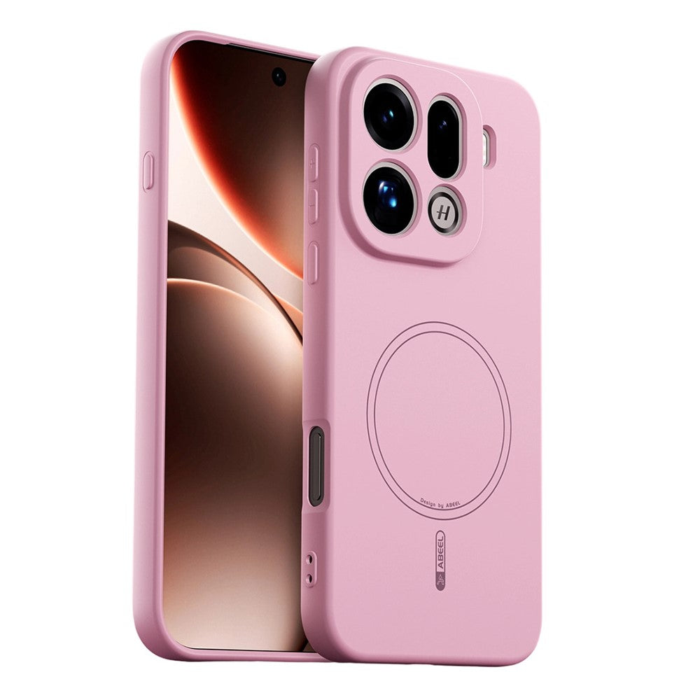 ABEEL For Oppo Find X9 Pro 5G Magnetic Case Skin Touch Liquid Silicone Phone Back Cover