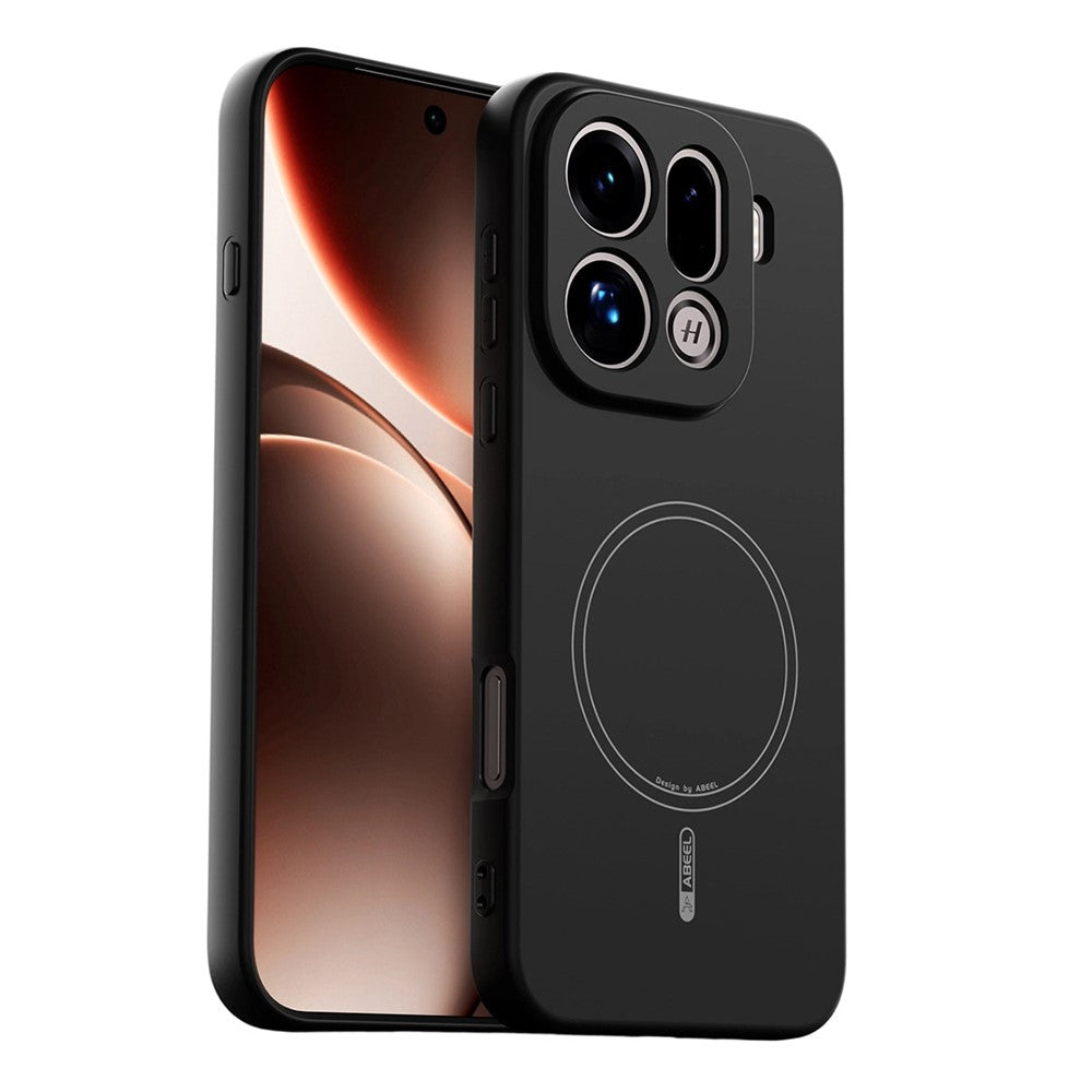 ABEEL For Oppo Find X9 Pro 5G Magnetic Case Skin Touch Liquid Silicone Phone Back Cover