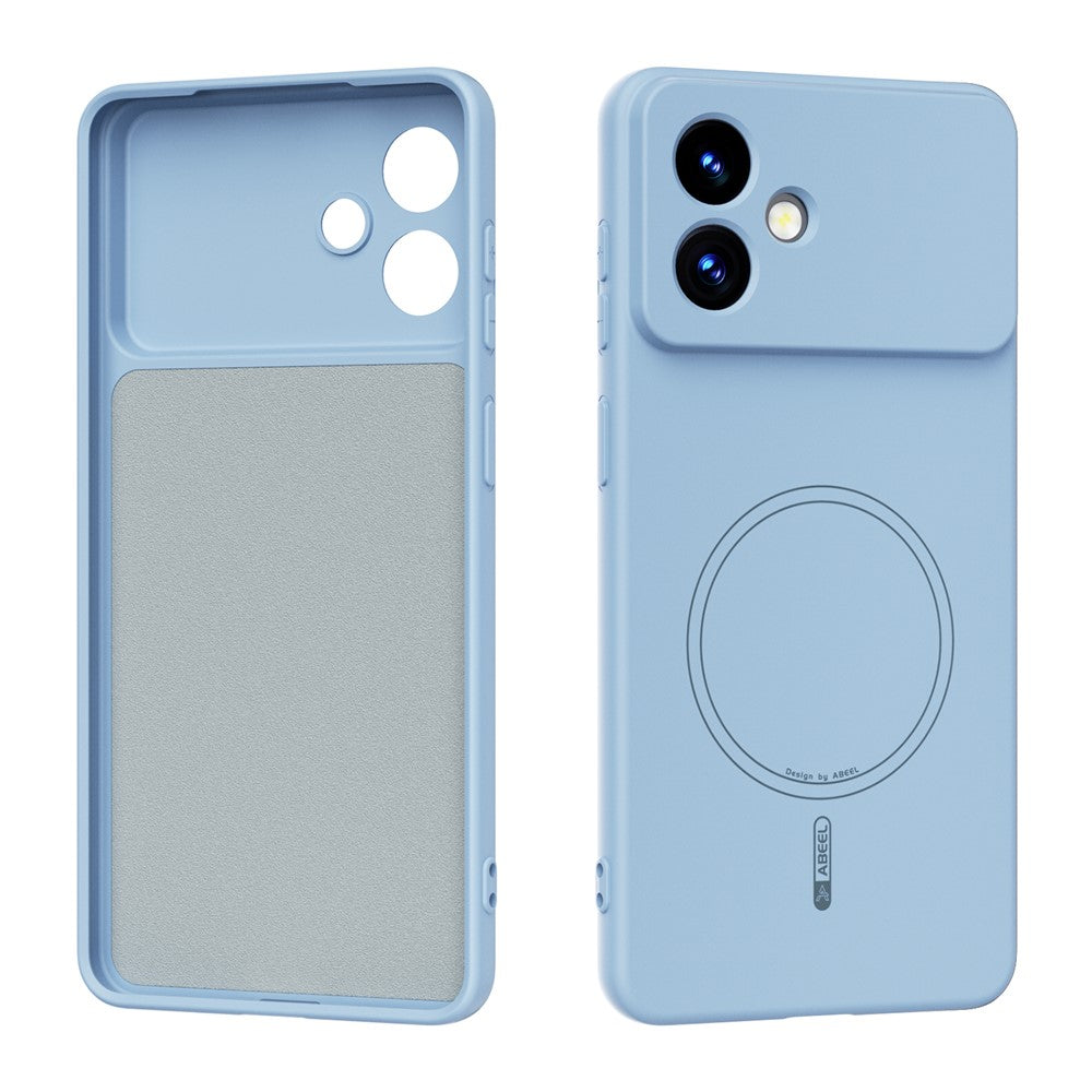 ABEEL til Samsung Galaxy S26 Magnetisk cover Flydende silikone etui til telefonens bagside