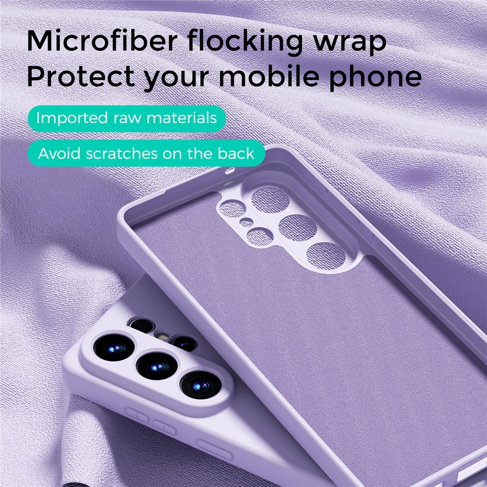 ABEEL For Samsung Galaxy S26 Magnetic Case Skin Touch Liquid Silicone Phone Back Cover