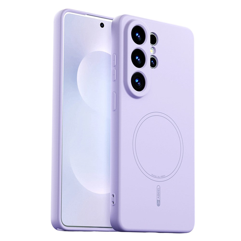 ABEEL For Samsung Galaxy S26 Ultra Magnetic Case Skin Touch Liquid Silicone Phone Back Cover
