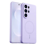ABEEL For Samsung Galaxy S26 Ultra Magnetic Case Skin Touch Liquid Silicone Phone Back Cover