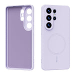 ABEEL For Samsung Galaxy S26 Ultra Magnetic Case Skin Touch Liquid Silicone Phone Back Cover
