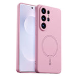 ABEEL For Samsung Galaxy S26 Ultra Magnetic Case Skin Touch Liquid Silicone Phone Back Cover