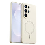 ABEEL For Samsung Galaxy S26 Ultra Magnetic Case Skin Touch Liquid Silicone Phone Back Cover
