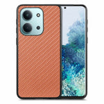 mobilskal till Xiaomi Redmi 15C 5G (EU) (173 mm) / 15C 4G (EU) (173 mm) Kolfiberstruktur PU-läder + PC + TPU-skal
