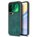 For Xiaomi 17 Pro Max Case Shockproof Slim Retro Leather Phone Back Cover