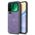 For Xiaomi 17 Pro Max Case Shockproof Slim Retro Leather Phone Back Cover