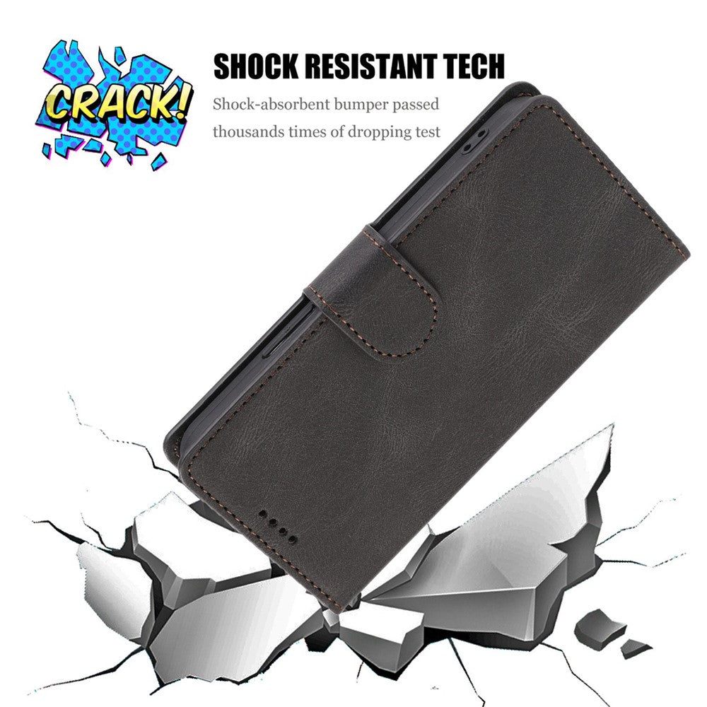 For Xiaomi Redmi A1 4G / A2 4G Full Protection PU Leather Stand Case Folio Flip Wallet Protective Cover with Strap
