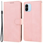 For Xiaomi Redmi A1 4G / A2 4G Full Protection PU Leather Stand Case Folio Flip Wallet Protective Cover with Strap