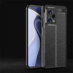 TPU Case for Xiaomi Redmi Note 12 Pro+ 5G, Non-slip Grip Litchi Texture Protective Phone Cover