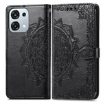 Til Oppo A6 Pro 5G / F31 5G Cover Pung Mandala Blomst Læder Telefoncover Stand View