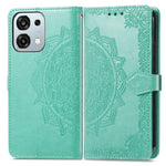 Til Oppo A6 Pro 5G / F31 5G Cover Pung Mandala Blomst Læder Telefoncover Stand View