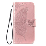 For Oppo A6 Pro 5G  /  F31 5G Case with Strap Butterfly Pattern PU Leather Wallet Phone Cover