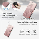 For Oppo A6 Pro 5G  /  F31 5G Case with Strap Butterfly Pattern PU Leather Wallet Phone Cover