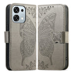 For Oppo A6 Pro 5G  /  F31 5G Case with Strap Butterfly Pattern PU Leather Wallet Phone Cover