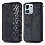 For Oppo A6 Pro 5G  /  F31 5G Case Rhombus Imprint PU Leather Wallet Phone Cover