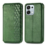 For Oppo A6 Pro 5G  /  F31 5G Case Rhombus Imprint PU Leather Wallet Phone Cover
