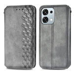 For Oppo A6 Pro 5G  /  F31 5G Case Rhombus Imprint PU Leather Wallet Phone Cover