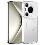 For Huawei Pura 70 Pro / Pura 70 Pro+ Case Transform to for iPhone 17 Pro Matte PC Phone Cover Magnetic Case