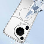 For Huawei Pura 70 Pro / Pura 70 Pro+ Case Transform to for iPhone 17 Pro Matte PC Phone Cover Magnetic Case