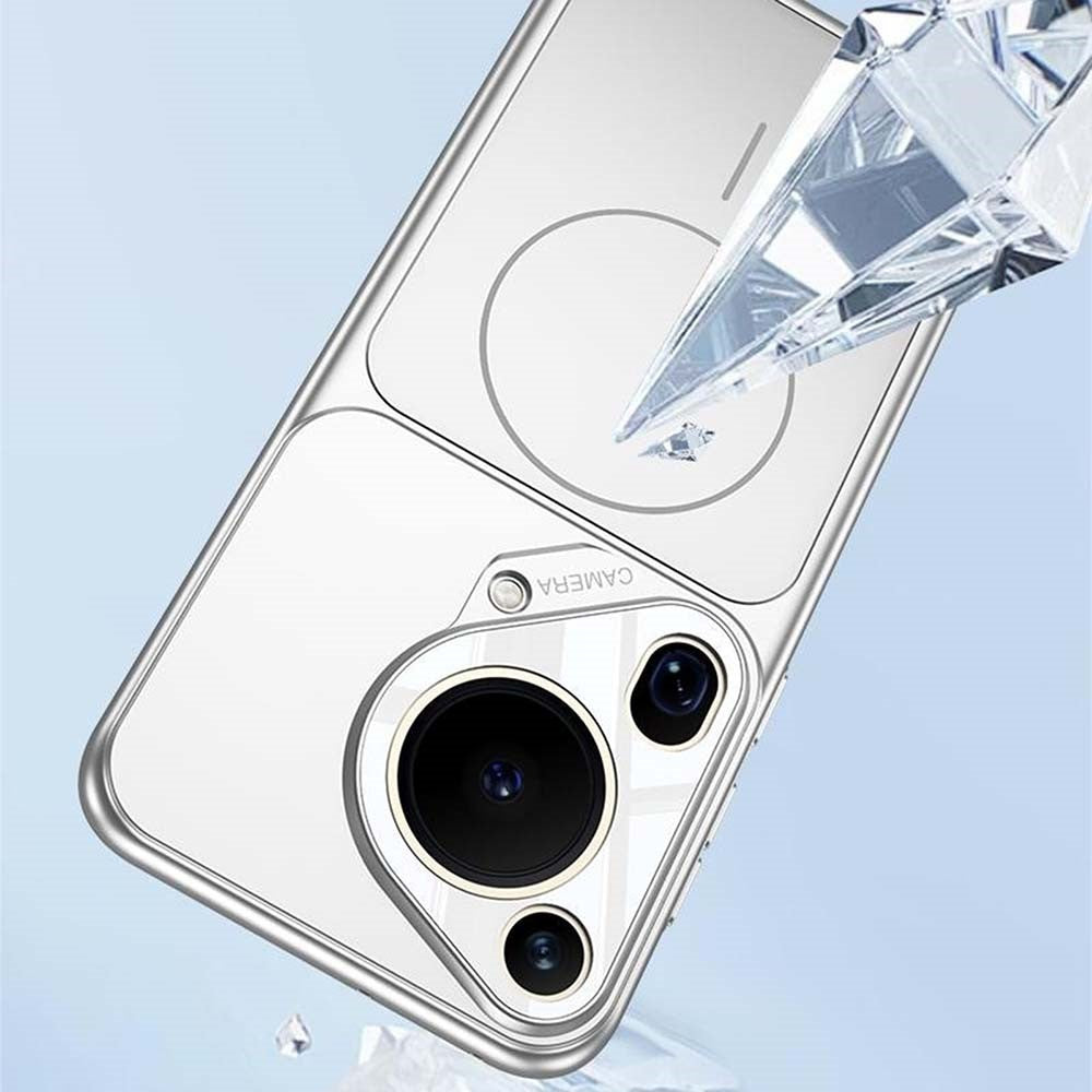 For Huawei Pura 70 Pro / Pura 70 Pro+ Case Transform to for iPhone 17 Pro Matte PC Phone Cover Magnetic Case